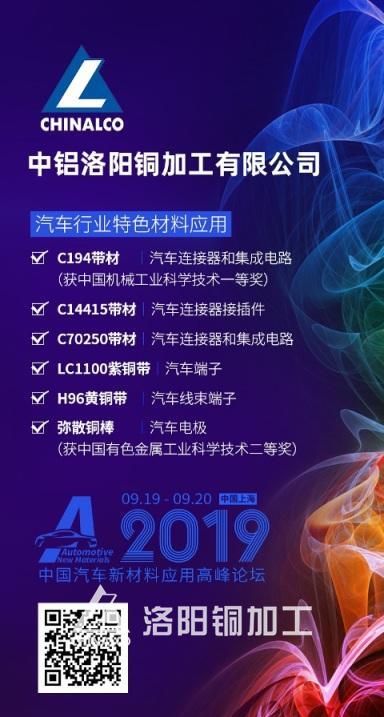 2019 China Automotive New Materials Application Summit Forum, CLCP is waiting for you！